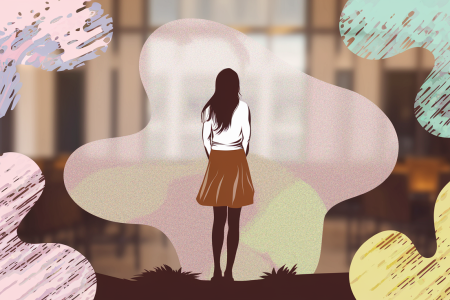 silhouette-feminine-formes-abstraites-pastel