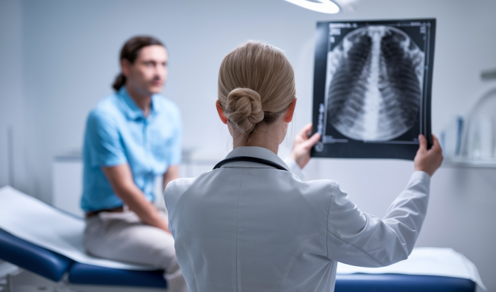 medecin-radiographie-patient-table-examen