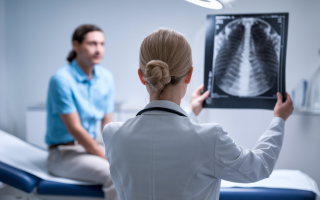 medecin-radiographie-patient-table-examen