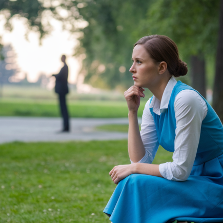 femme-banc-parc-arbres-sentier