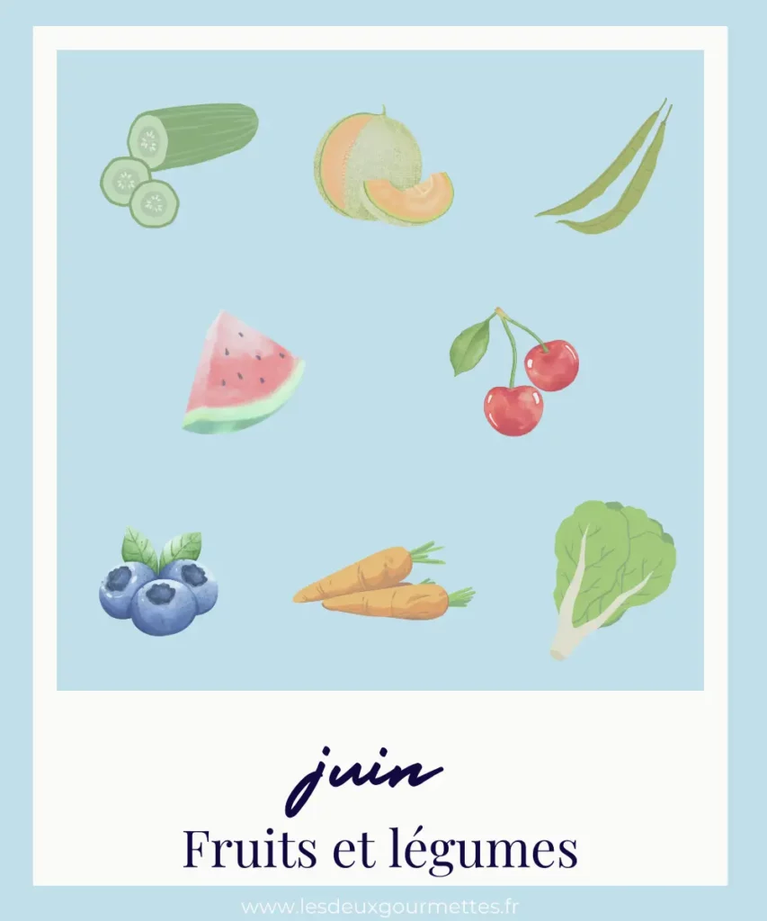 fruit legume juin